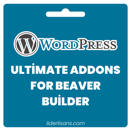 Ultimate Addons for Beaver Builder - 1 Yıllık